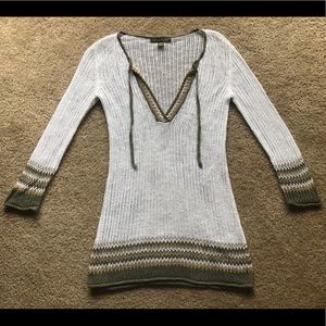 Tommy Bahama Knit V-Neck Beach Cover Up